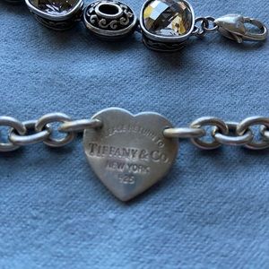 Beautiful Tiffany heart braclet